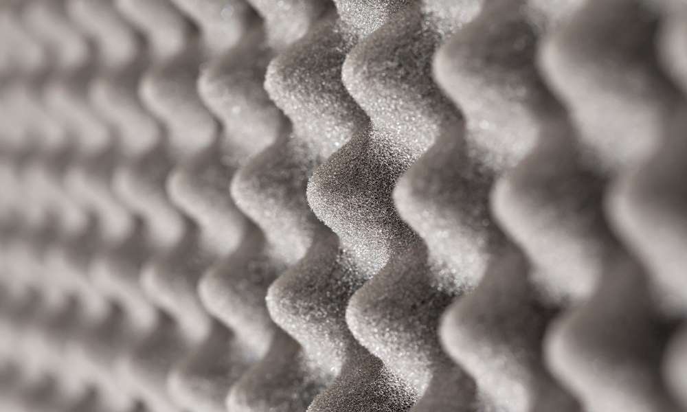 Soundproofing foam